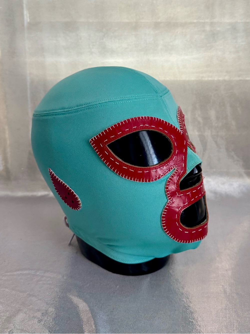 Nacho Libre Leather Hand Stitched Mask LUCHA LIBRE WWE AAA CMLL AEW WRESTLING